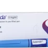 Saxenda 6 mg/ml liraglutide injection pen for daily weight management treatment