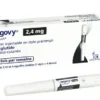 Wegovy 2.4 mg semaglutide weekly injection pen maintenance dose for weight management